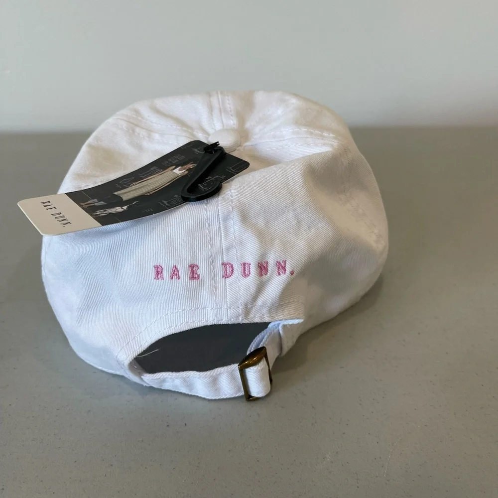 Rae Dunn Bride baseball hat cap white adjustable back bridal shower new with tag